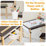 Juego de mesa y silla de arte para niños centro de pintura