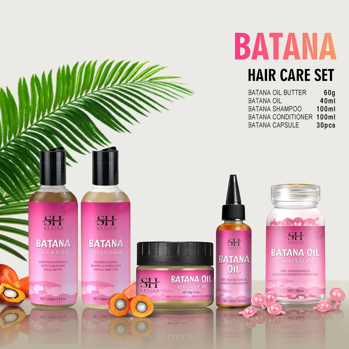 Aceite Batana 100% Natural SEVICH - Nutre y Repara Cabello 1.36 oz