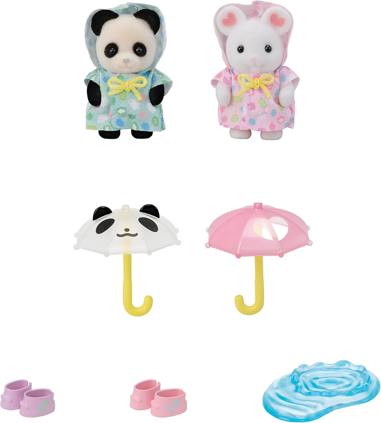 Amigos de Guardería Calico Critters - Dúo Lluvioso