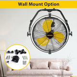 Ventilador VENTISOL Orbital 14 3 Velocidades 720° Tilt
