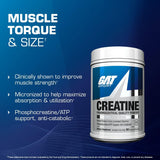 Creatina Monohidrato GAT SPORT 300g, Fuerza, Salud, Resistencia