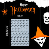 Moldes de Silicona Halloween, 2 Paquetes, Mini para Dulces