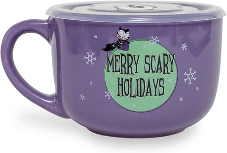 Tazón de sopa Cerámico Disney Pesadilla Antes de Navidad 24 oz
