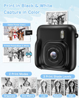 Cámara Instantánea Dual para Niños, 48MP, 1080P, Regalo Navidad