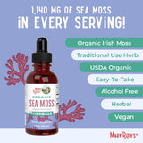 Suero de alga marina irlandesa MaryRuth Organics orgánico, sin azúcar