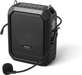 Amplificador de Voz Portátil 18W con Micrófono y Batería 4400mAh