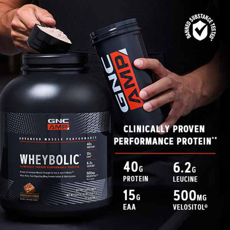 Fórmula de apoyo para la construcción muscular GNC