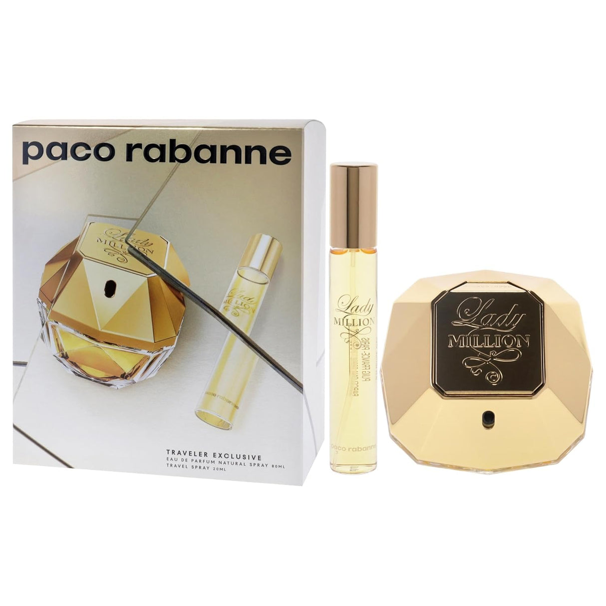 Set de Regalo Perfume Lady Million para Mujer - 2 Piezas