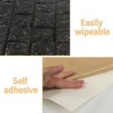 Paneles 3D Autoadhesivos Foam 40 PCS para Decoración Interior