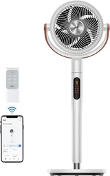 Ventilador de pedestal Dreo, oscilante, Wi-Fi, 6 modos, 513S