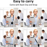 Amplificador de voz portátil con micrófono y soporte MP3 ZW-Z258