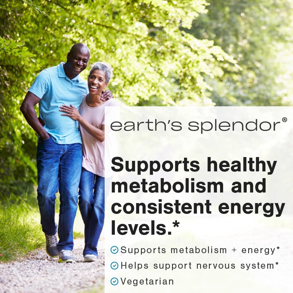 Suplementos Energéticos B12, Earth's Splendor, 200 Tabletas