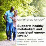 Suplementos Energéticos B12, Earth's Splendor, 200 Tabletas