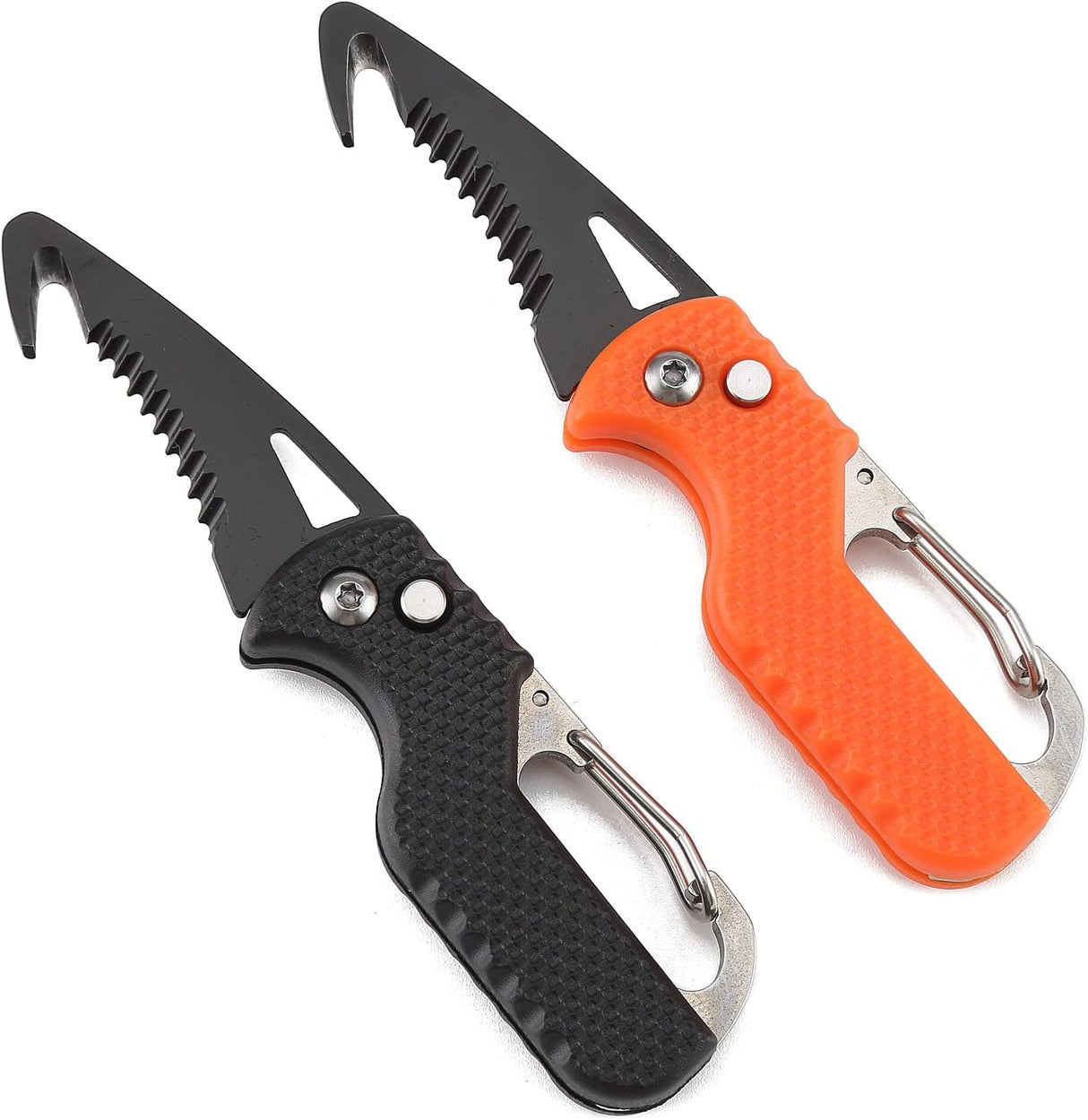 Paquete de 2 mini cuchillos plegables cortador