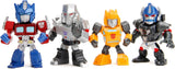 Transformers 2.5 Pack de Figuras de Metal Coleccionables