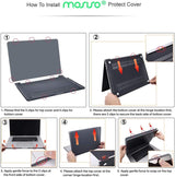 Case MOSISO para MacBook Pro 16 2020/2019 A2141 con Touch Bar