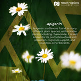 Cápsulas de apigenina 50 mg Nootropics Depot