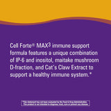 Suplemento Cell Forté MAX3 IP-6 e inositol con maitake