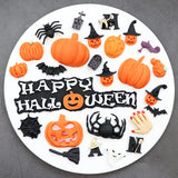 Moldes de Chocolate Halloween, 6PCS, Silicona, Calaveras y Más