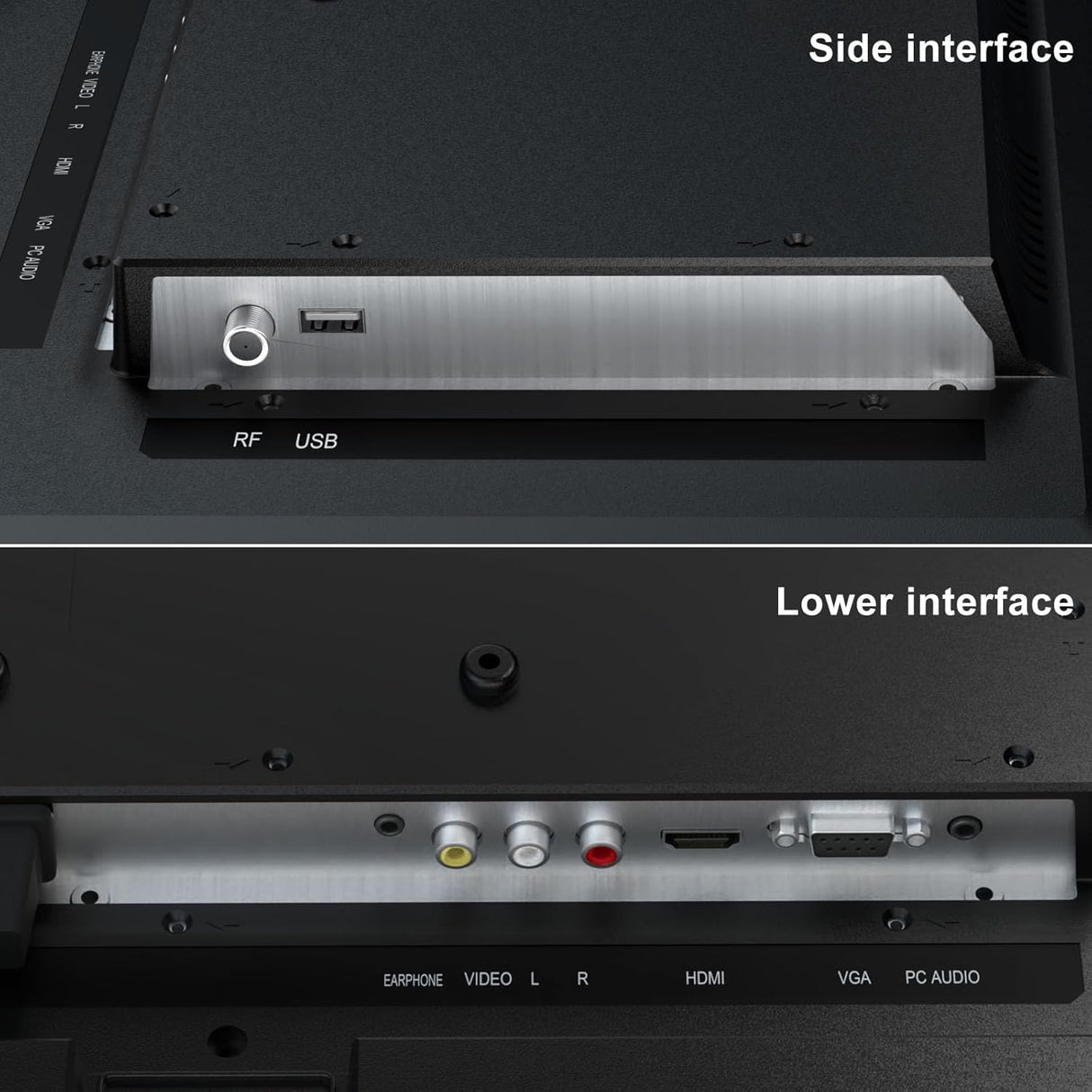 Televisor LED 24 TuTu HD 720P, Dolby Audio, Modelo 2023