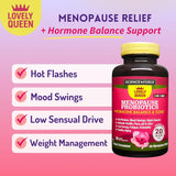 Suplemento para Menopausia, Equilibrio Hormonal, Peso, 60 cápsulas