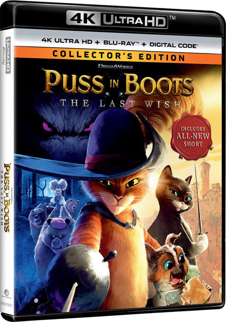 Película El gato con botas: El último deseo 4K Ultra