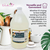 Suplemento Aceite de coco orgánico fraccionado MCT  1 galón