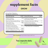 Suplemento Lemme Grow para el Crecimiento del Cabello, 1 Mes