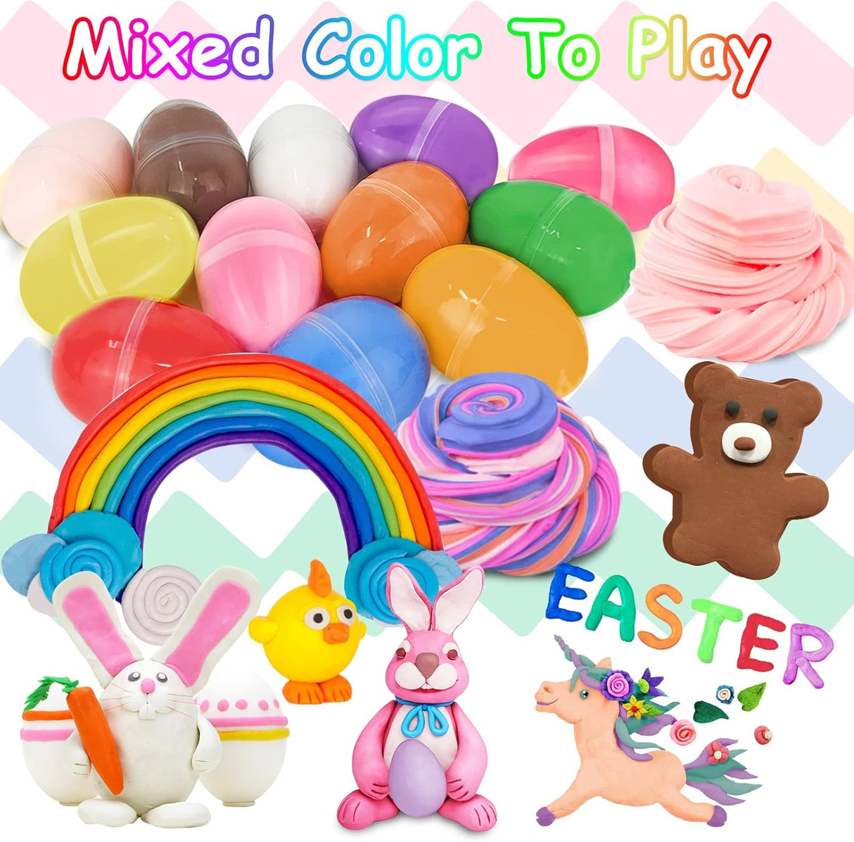 Easter Basket Fillers: Butter Slime Kit and Fidget Toys