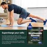 Reabastecimiento NAD+ 900mg (80 cápsulas) - Suplemento Vital