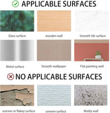 Vinilos de Pared Cita Inspiradora, Decoración Peel and Stick