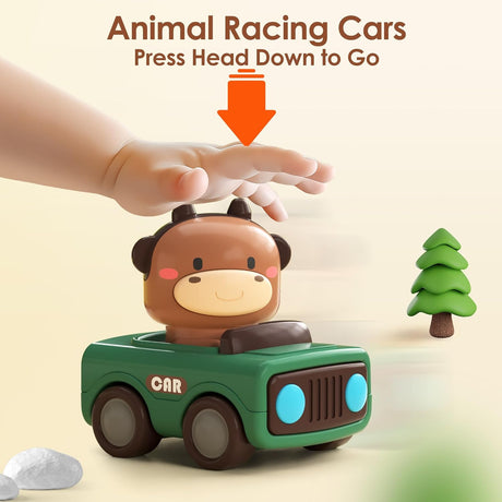 Juguetes de Carreras de Animales iPlay, para Bebés 1-3 Años