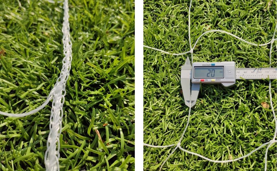 Red de repuesto para porteria de futbol profesional