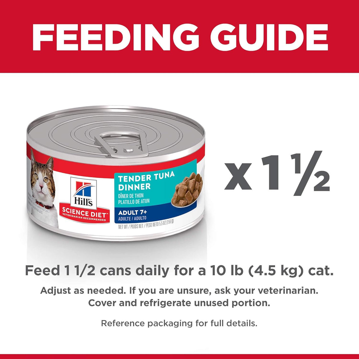 Alimento Cena de atún tierna para gatos latas paquete de 24