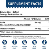 Suplemento de NAD eficiente para el metabolismo GIORANA