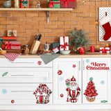 Pegatinas Navideñas Mfault, Decoración Fiesta Invierno 2025