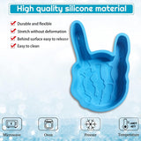 Moldes de Silicona Halloween para Freshies - Mano Esqueleto