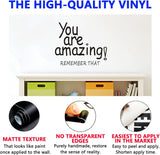Vinilos Motivacionales para Niños, Fácil Aplicación, Modelo 18x15