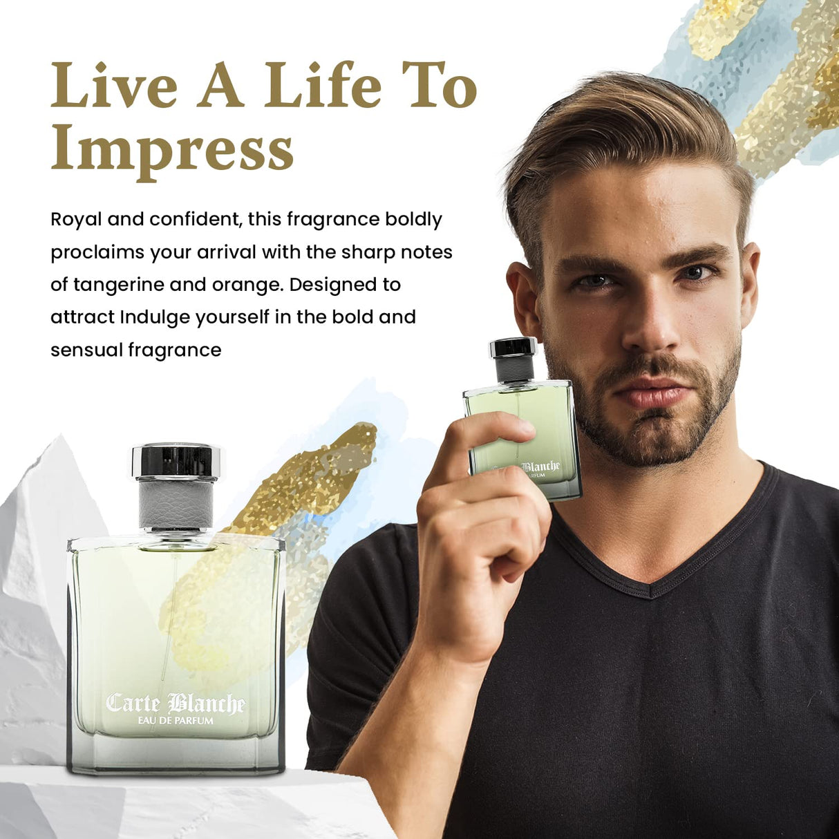 Perfume Eau de Parfum para hombre 3.4 onzas líquidas