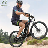 Bicicleta eléctrica ANCCHER 500W, 750W, batería 48V, 55 millas