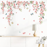 Vinilos de Pared Florales Wondever, Adhesivos Decorativos