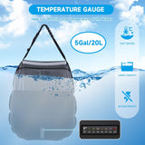 Ducha Solar Portátil para Camping con Cabezal Extraíble