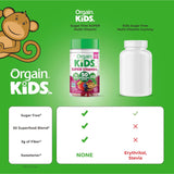 Suplementos multivitamínicas sin azúcar para niños veganas