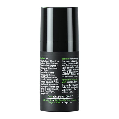 Crema de ojos para hombres Tiege Hanley