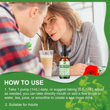 Sea Moss Líquido Orgánico con Spirulina y Burodack, 2oz