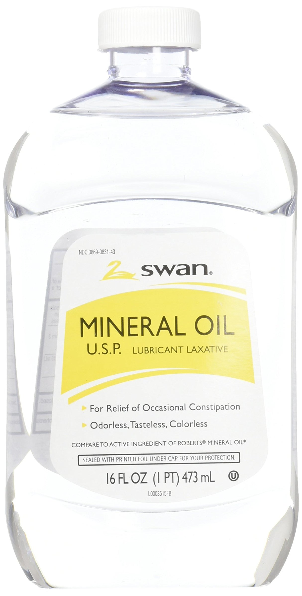 Aceite mineral de cisne 16 oz