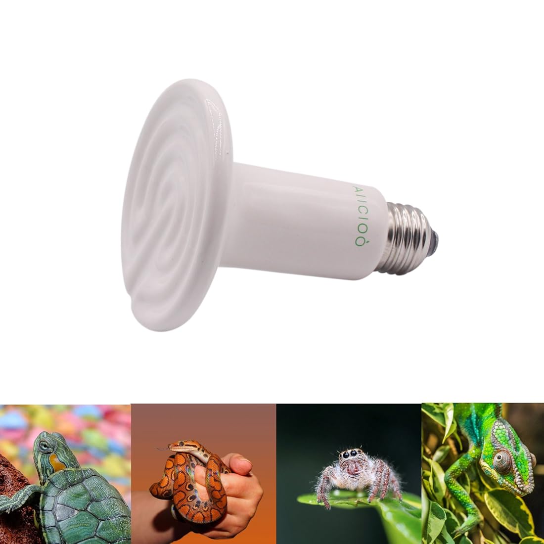 Bombilla de la lámpara de calor de reptiles