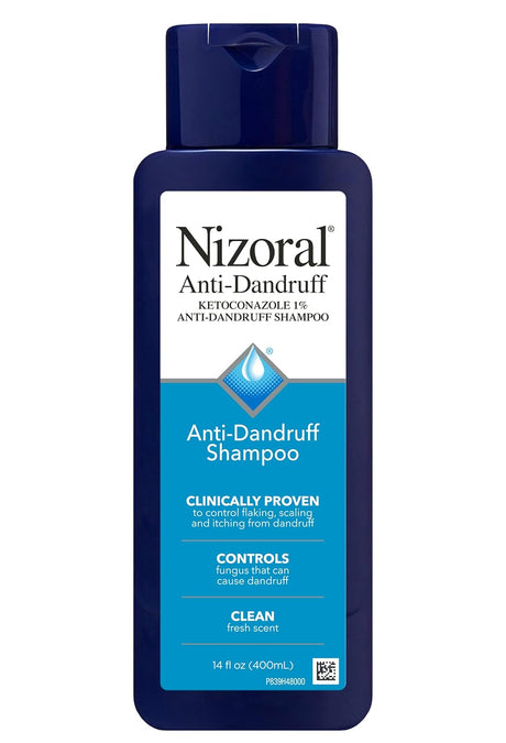 Shampoo anticaspa con 1% de ketoconazol de 14 onzas Nizoral