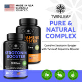 Suplemento de serotonina natural  5HTP Serotonina & Cortisol