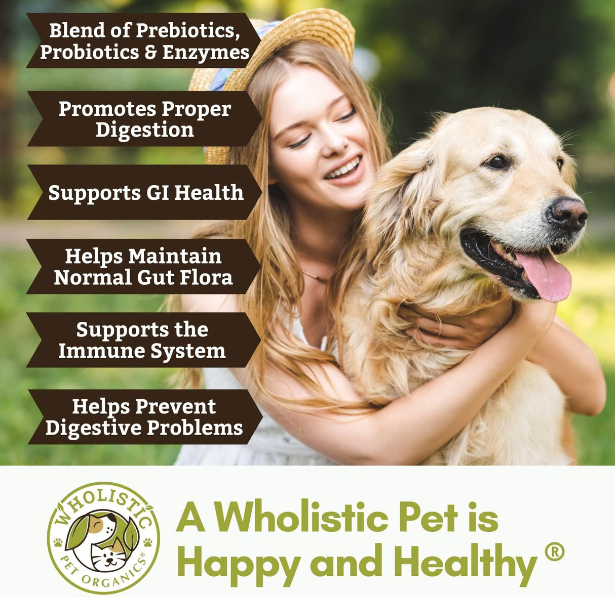 Vitaminas Probióticos para perros previene malestar